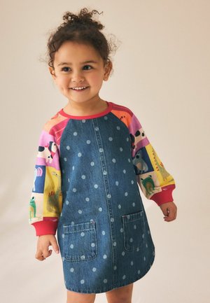 Next, REGULAR FIT - RAGLAN DENIM DRESS . - Spijkerjurk - animal charcater