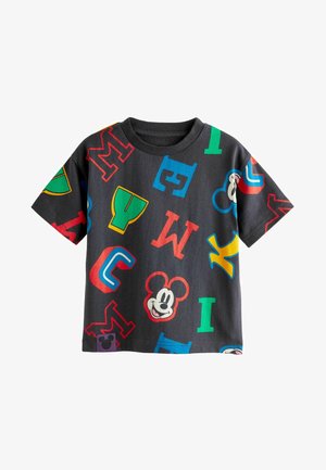 Next MICKEY SHORT SLEEVE - REGULAR FIT - T-shirts print - grey