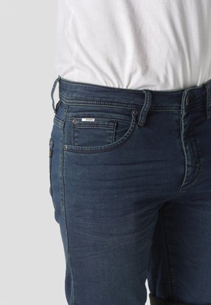 Koroshi, Jeans Shorts - azul osc   dark blue