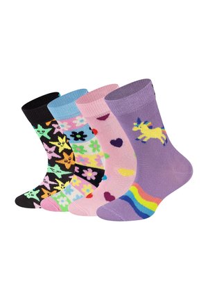 4-PACK - Socks - pink