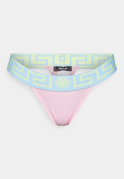 Versace UNDERWEAR TOPEKA - Tanga - pastel blue/pastel pink/pale yellow