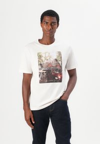 TOM TAILOR TTJOSH - Jeans Straight Leg - rinsed blue denim
