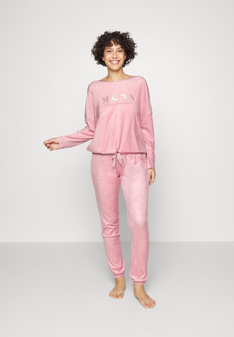 women'secret MILLION LONG SLEEVES LONG PANT Pijama pink/rosa