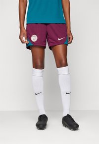 Nike Performance PARIS ST GERMAIN STRIKE SHORT - Short de sport - bordeaux/geode teal/guava ice
