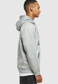Starter LABEL RAGLAN  - Hoodie - heathergrey