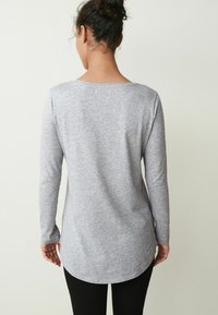 Next LONGLINE LONG SLEEVE TOP - Maglietta a manica lunga - grey