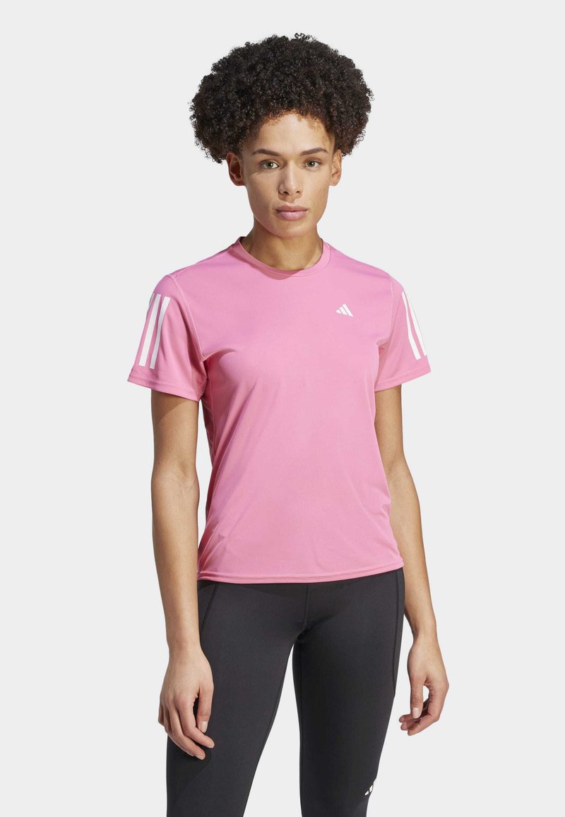 adidas Performance OWN THE RUN Tshirt de sport pink fusion/rose ZALANDO.FR