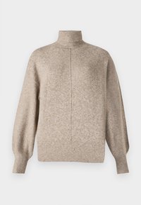 Vero Moda VMDOFFY ROLL NECK - Strickpullover - sepia tint