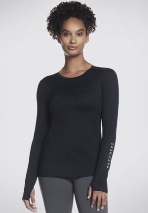 Skechers Sport Langarmshirt - schwarz