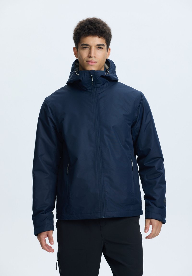 Icepeak Regnjakke / vandafvisende jakker - dunkel blau