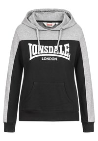 Lonsdale LURGAN - Pantaloni sportivi - black/grey