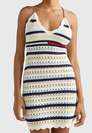 Gebreide jurk - yellow