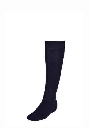 JACQUARD  - Calzettoni - navy blue