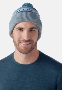 Smartwool POM - Beanie - twilight blue heather