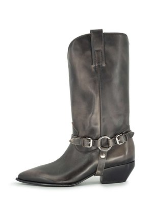 SHANNON - Stivali texani / biker - black