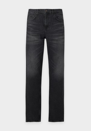 Les Deux, RYDER - Straight leg jeans - black washed denim