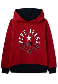 Pepe Jeans Hættetrøje - red