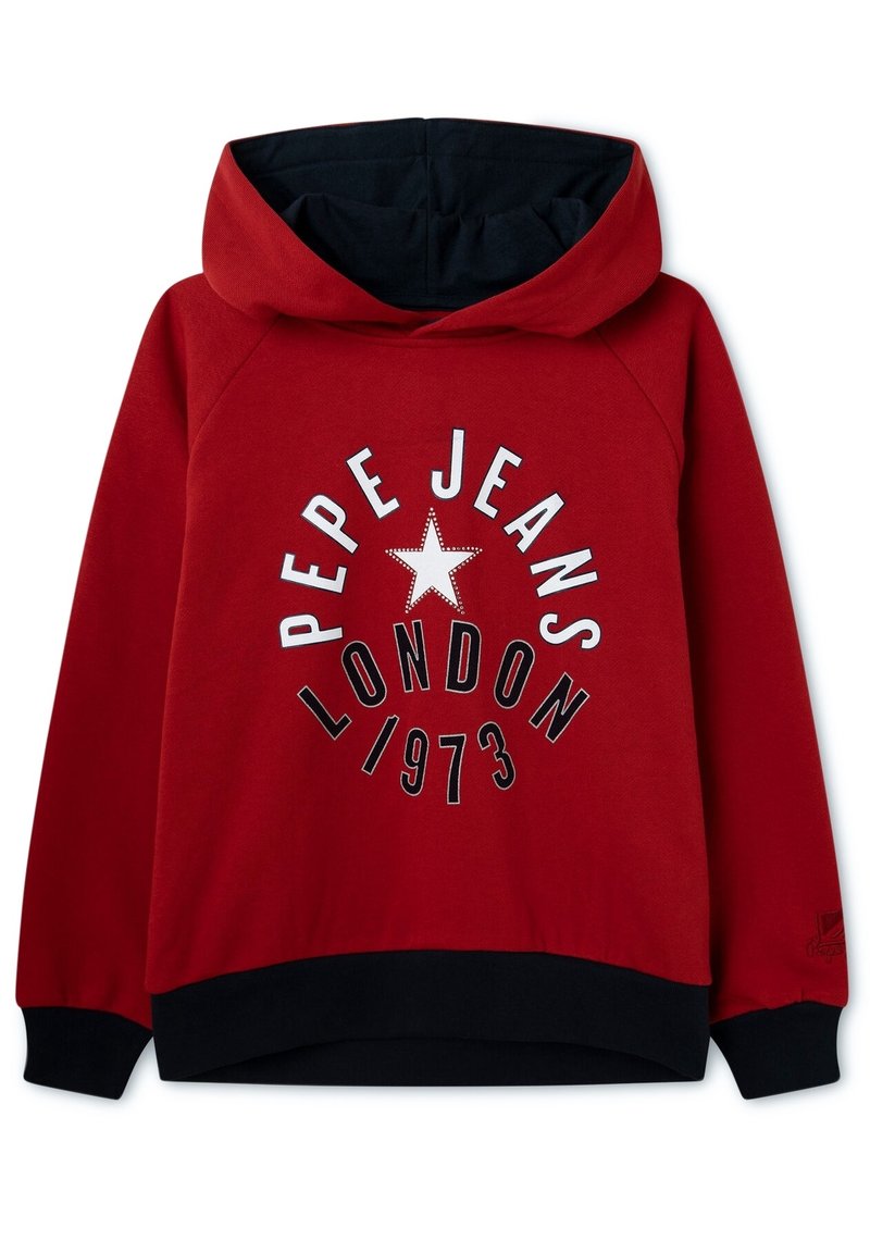 Pepe Jeans Hættetrøje - red