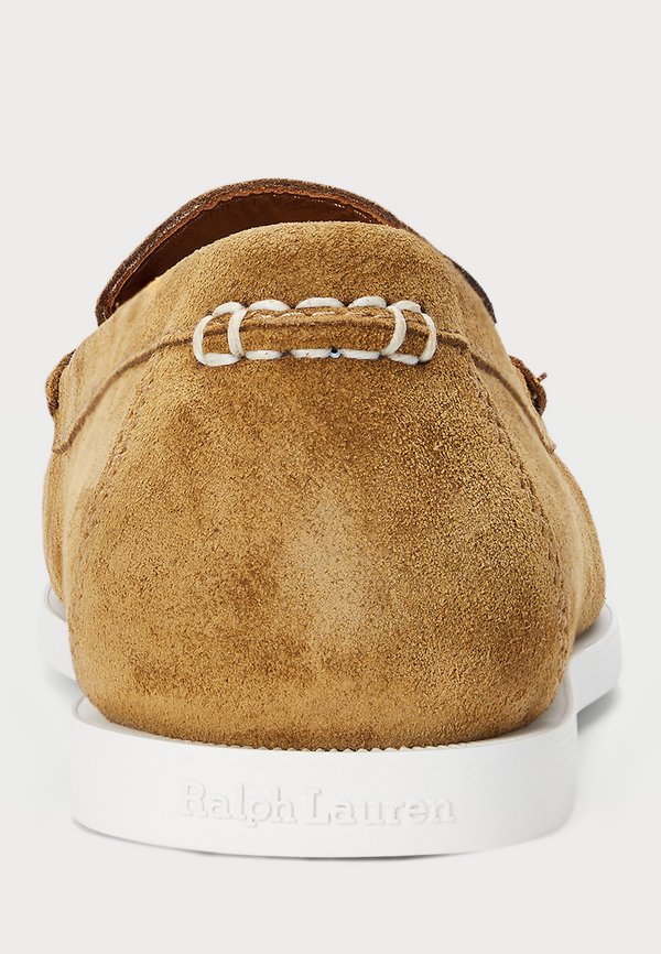 MERTON SUEDE VENETIAN LOAFER - Slip-ons - cognac2