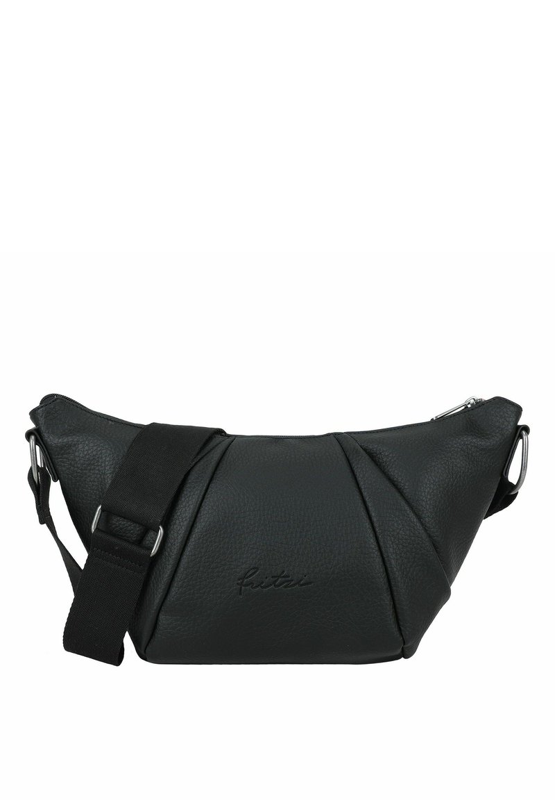 Fritzi aus Preußen LIMITED HAPPY FLOCKED - Handbag - black - Zalando