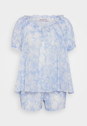 Desmond & Dempsey WOMENS IDYLLIC SHORT - Conjunto de pijama - blue
