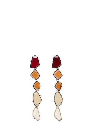 RHINESTONE DANGLE - Boucles d'oreilles - metallic grey