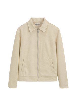 MI-SAISON ZIPPÉE COL  - Veste légère - beige
