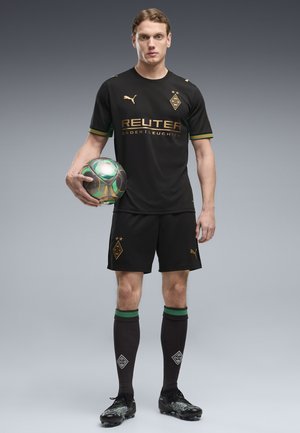 Puma, BORUSSIA MÖNCHENGLADBACH 26/27 SHORTS - Article de supporter d'équipe de club - black-archive green