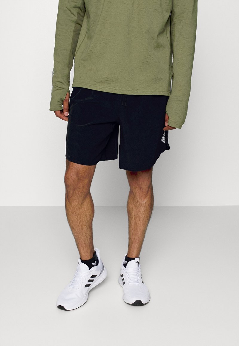 adidas Performance Kurze Sporthose - black/white