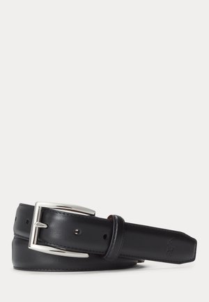 Polo Ralph Lauren, LEATHER BELT - Cinturón - black