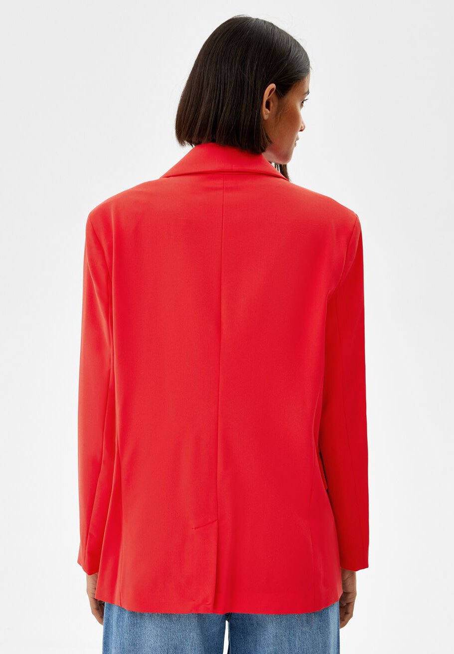 Bershka FEMININE CUT - Blazer - red/rood - Zalando.nl