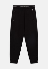 Calvin Klein Jeans INTARSIA - Verryttelyhousut - black