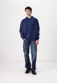 Tommy Hilfiger BONDED SHAWL CARDIGAN - Zip-up sweatshirt - preppy navy