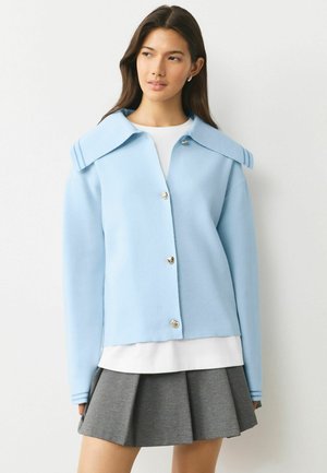 REGULAR FIT - SAILOR COLLAR  - Kardiganas - light blue