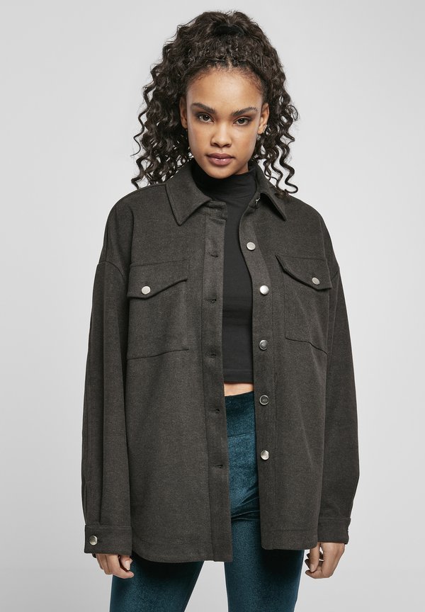 LADIES CLASSIC OVERSHIRT - Übergangsjacke - charcoal