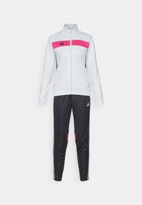 TIRO ESSENTIALS SET - Tepláková súprava - clear grey/real magenta