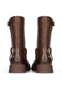 Posh by Poelman Botines con plataforma - dark brown