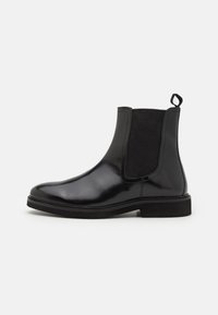 LEATHER - Klasične gležnjače - black