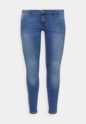 Vero Moda Curve Jeans Skinny Fit - dark-blue denim