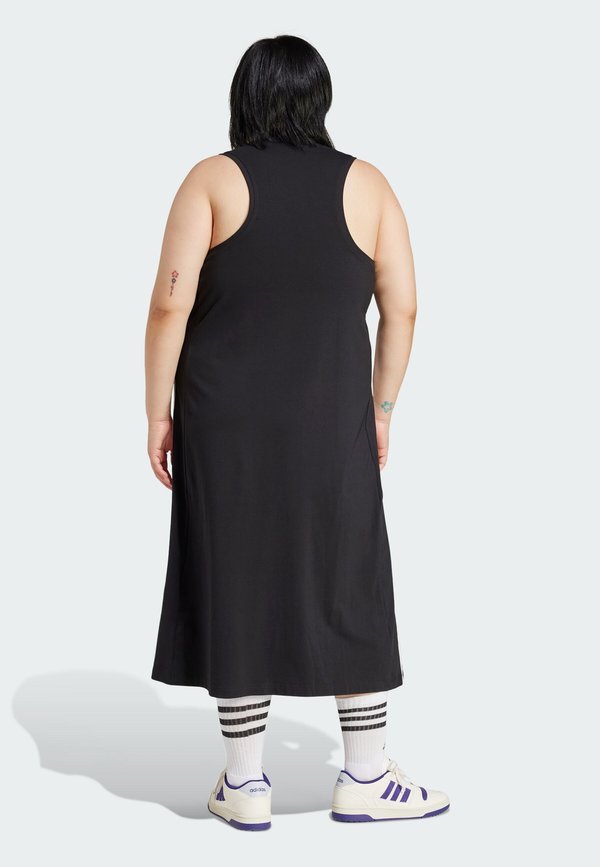 ESSENTIALS 3-STRIPES LONG RACERBACK PLUS SIZE - Sports dress4