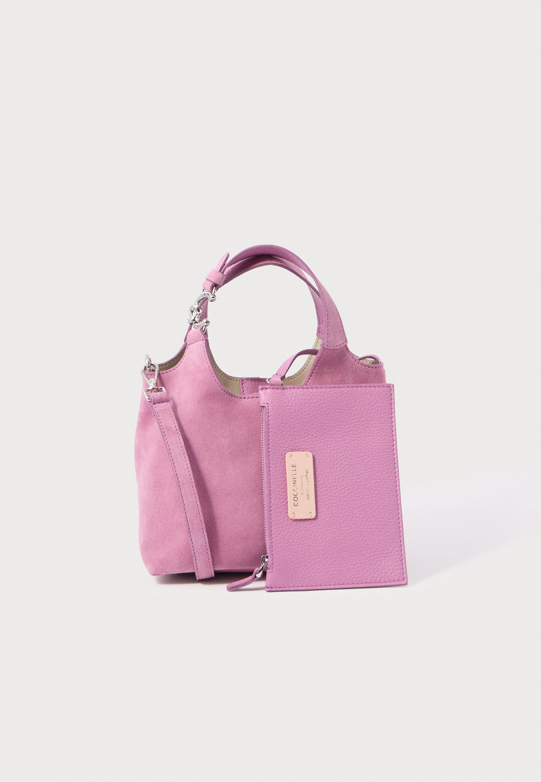 Coccinelle COCCINELLE C-EASY SUEDE - Handbag - jellyfish/lilac