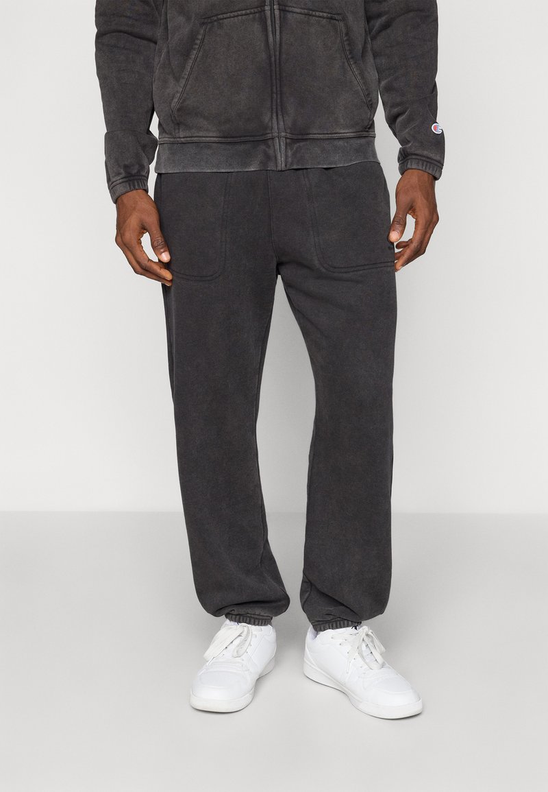 Champion ICONS CUFF PANTS - Teplákové kalhoty - black