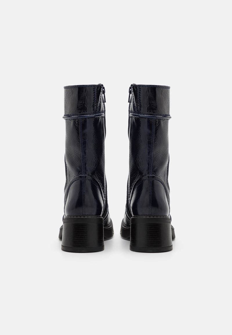 MIISTA MALENE - Plateaustiefel - dark blue/dunkelblau - Zalando.de