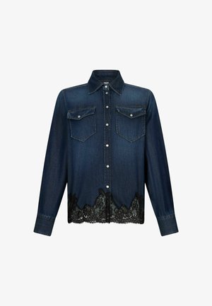 LIU JO Nööpidega pluus - blue denim