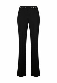 STRETCH WITH RHINESTONES - Nohavice - black