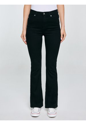 ADELA  - Bootcut farmer - schwarz