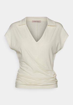 Anna Field WRAP BLOUSE  - Blusa - offwhite