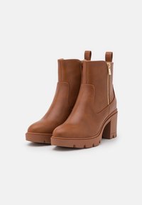 Anna Field Bottines à plateau - cognac