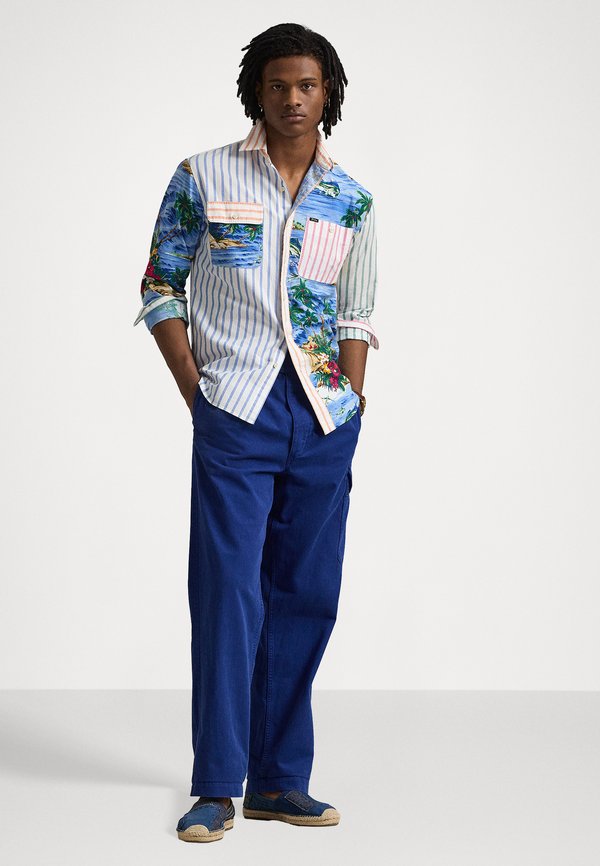 CLASSIC FIT PATCHWORK OXFORD WORKSHIRT - Shirt - tropical patchwork4