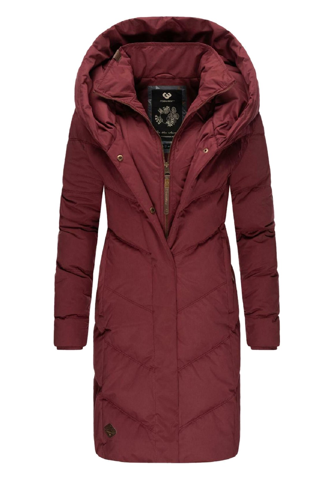 Ragwear Manteau d'hiver wine red/bordeaux ZALANDO